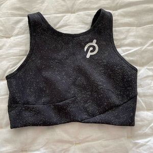 Lululemon X Peloton sports crop top